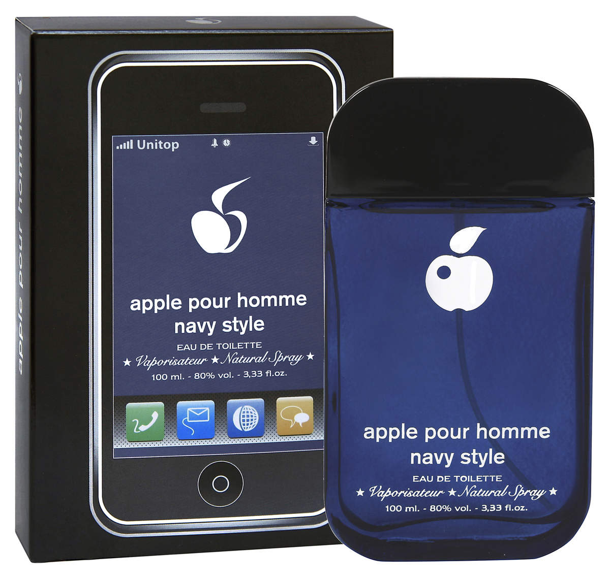 Apple Parfums Homme Navy Style. Туалетная вода, 100 мл1301210 Apple Parfums Homme Navy Style. Туалетная вода, 100 мл1301210Аромат Apple Homme Navy Style предназначенный для молодых и сильных мужчин, искрится энергией, придает бодрость и активность, подчеркивает спортивный стиль и динамичный характер обладателя.Классификация аромата: древесный.Пирамида аромата:Основные ноты: апельсин, мандарин, амбра, бобы тонка. Характеристики:Объем: 100 мл. Производитель: Франция. Туалетная вода - один из самых популярных видов парфюмерной продукции. Туалетная вода содержит 4-10%парфюмерного экстракта. Главные достоинства данного типа продукции заключаются в доступной цене, разнообразии форматов (как правило, 30, 50, 75, 100 мл), удобстве использования (чаще всего - спрей). Идеальна для дневного использования. Товар сертифицирован.