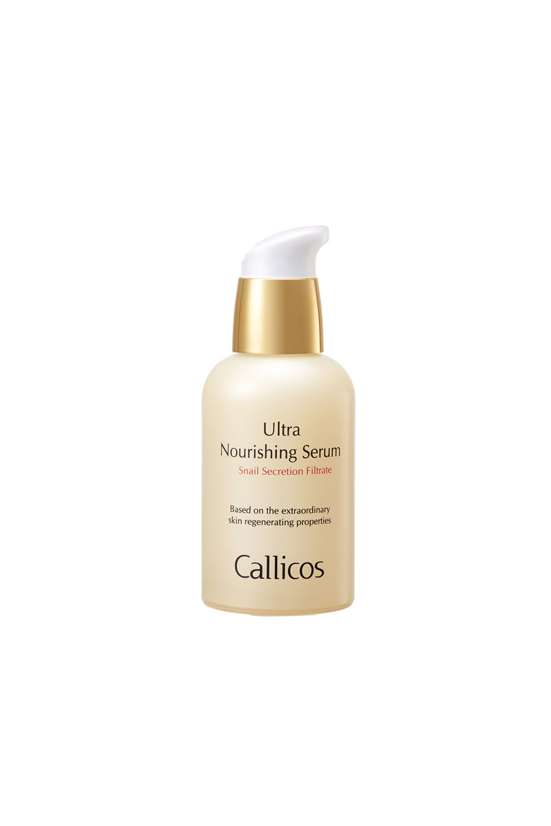 Callicos Интенсивно питательная сыворотка с экстрактом слизи улитки, Ultra, 50 млFS-00897 Callicos Интенсивно питательная сыворотка с экстрактом слизи улитки, Ultra, 50 млFS-00897Невероятная способность улитки восстанавливать повреждения своего тела и раковины с помощью выделяемой слизи, послужили стимулом к созданию уникальной восстанавливающей серии для кожи лица от Callicos. Сыворотка на 80% состоит из экстракта слизи улитки, которая содержит хондроитин сульфоновую кислоту, обладающую восстанавливающим и антивозрастным действием. Сыворотка способствует длительному увлажнению и приданию свежести коже лица. Гидролизованный коллаген подавляет выработку меланина, выравнивает тон кожи и обладает лифтинг эффектом Сыворотка на 80% состоит из экстракта слизи улитки, которая содержит хондроитин сульфоновую кислоту, обладающую восстанавливающим и антивозрастным действием.