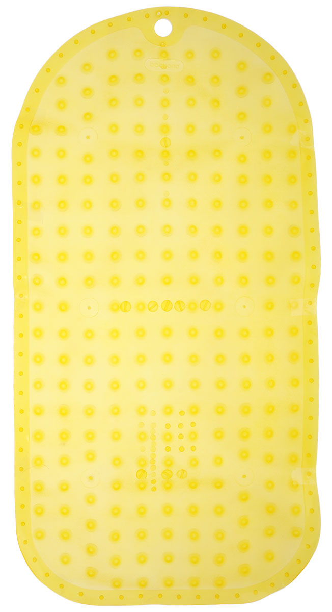 BabyOno Коврик противоскользящий для ванной цвет желтый 70 х 35 см68/5/1 BabyOno Коврик противоскользящий для ванной цвет желтый 70 х 35 см68/5/1Коврик противоскользящий для ванной BabyOno предназначен для детских ванночек, ванн и душевых кабин. Имеет присоски, исключающие перемещение коврика по поверхности.Для правильного закрепления коврика следует сначала наполнить ванну водой, а затем вложить коврик и равномерно прижать с каждой стороны.Во время купания ребенок должен находиться под постоянным присмотром взрослого. Перед первым и после каждого купания коврик следует промыть в теплой воде с добавлением детского мыла, ополоснуть и высушить. Изделие не является игрушкой. Хранить в месте, недоступном для детей. Не содержит фталатов.Товар сертифицирован.