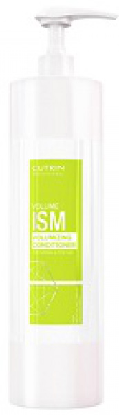 Cutrin Кондиционер для придания объема Volumism Conditioner, 950 млFS-00897 Cutrin Кондиционер для придания объема Volumism Conditioner, 950 млFS-00897Cutrin VOLUMISM придает дополнительный объем тонким и нормальным волосам при помощи уникального комплекса VolumeComplexTM:Березовый сахар (ксилитол) восстанавливает оптимальный гидробаланс, укрепляет волосы.Экстракт из березовых листьев и березовый сок дополняют и усиливают действие ксилитола.Хитозан обеспечивает объем и блеск.Ухаживающие полимеры в кондиционирующих средствах мягко ухаживают за тонкими волосами, не утяжеляя их, оказывают антистатическое действие.Касторовое масло, глицерин и пантенол оказывают ухаживающий эффект не только на волосы, но и на кожу головы.
