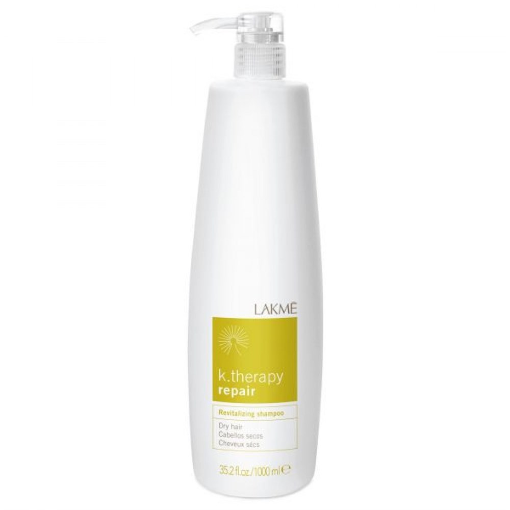 Lakme Шампунь восстанавливающий для сухих волос Revitalizing Shampoo Dry Hair, 1000 млFS-00897 Lakme Шампунь восстанавливающий для сухих волос Revitalizing Shampoo Dry Hair, 1000 млFS-00897Ассортимент специально разработанных продуктов для сухих и очень сухих волос.Состояние волос: сухие, пористые и поврежденные волосыВ состав шампуня входит гидратированный сахарный комплекс, который обеспечивает длительный увлажняющий эффект. Водомасленный комплекс растений Бабассу и Макадамия (произрастающих в Бразилии) предотвращает обезвоживание и защищает волосы, обеспечивая питание и блеск. Содержит концентрат ледниковой воды, богатой минералами и олиго-элементами, которые естественным образом смягчают и защищают кожу головы. Благодаря мягкому воздействию подходит для ежедневного использования.Прошел дерматологический контроль