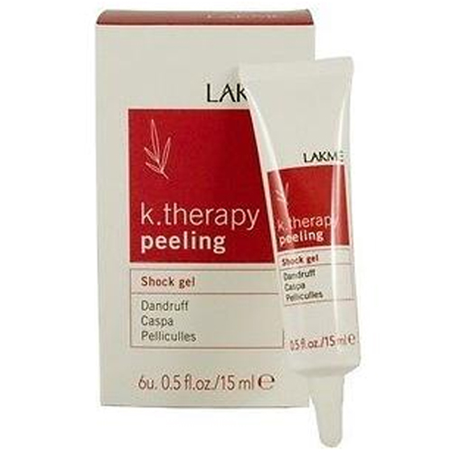 Lakme Гель интенсивного воздействия против перхоти Shock Gel Dandruff, 6х15 млMP59.3D Lakme Гель интенсивного воздействия против перхоти Shock Gel Dandruff, 6х15 млMP59.3DСостояние кожи: кожа головы с перхотью. Гель интенсивного воздействия против перхоти Lakme K - Therapy Peeling Shock Gel Dandruff - быстродействующий комплексный уход, устраняющий перхоть и не раздражающий кожу головы. Регулярное применение геля предотвращает повторное появление перхоти. Содержит Octopirox™ и натуральный экстракт розмарина. Оказывает антиоксидативное действие. Легкий аромат эфирного масла розмарина. Прошел дерматологический контроль.