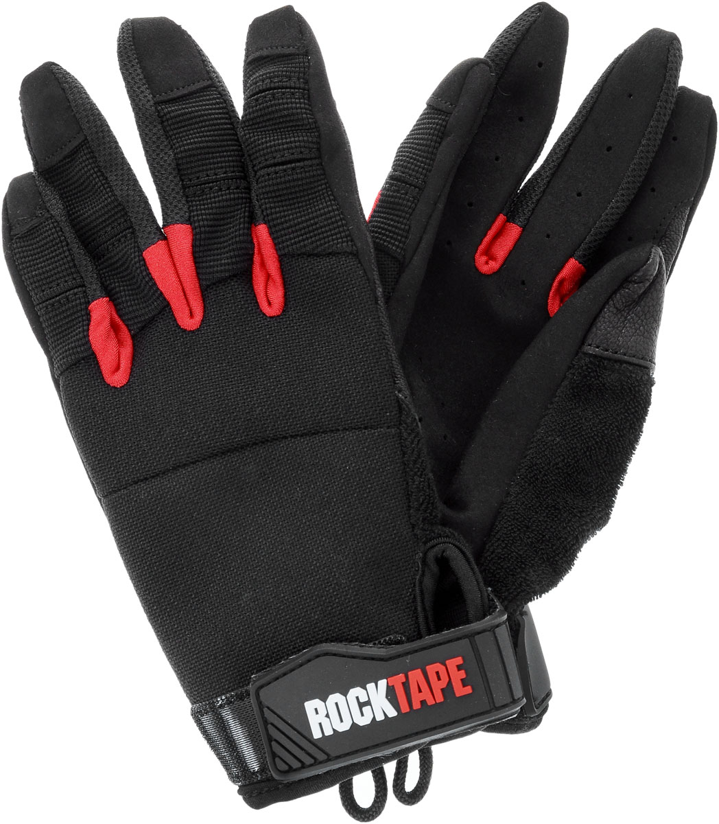 Перчатки Rocktape Talons, цвет: черный, красный. Размер XLRTTls-L Перчатки Rocktape Talons, цвет: черный, красный. Размер XLRTTls-LRocktape Talons - это функциональные перчатки для спорта. Руль велосипеда, турник, штанга - за что бы вы ни взялись, перчатки обеспечат максимальную защиту и поддержку! Уверенный хват и больше никаких стертых рук, волдырей и мозолей!Особенности перчаток:Дружелюбны к сенсорным экранам.Без швов на ладонях.Силиконовая накладка false-grip поможет в выходах силой.Защита большого пальца при захвате штанги.Впитывают пот.Дышащий материал по боковым поверхностям пальцев.Удобные петли.Рассчитаны на работу с мелом.Обхват ладони ниже костяшки: 25 см.