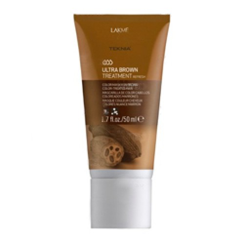 Lakme Средство для поддержания оттенка окрашенных волос Коричневый Treatment, 50 млMP59.4D Lakme Средство для поддержания оттенка окрашенных волос Коричневый Treatment, 50 млMP59.4DБлагодаря входящим в состав экстракту какао и керамидному комплексу средство восстанавливает волокно волоса изнутри и защищает волосы , окрашенные в коричневые оттенки, от потери цвета, насыщает их блеском и продлевает интенсивность оттенков.Масло кокоса очищает и смягчает волосы, защищает кутикулы от химического воздействия. Витамин А и масло монои таитянской защищают волосы от внешнего воздействия, увлажняют и восстанавливают все типы волос, делая их блестящими и шелковистыми.Средство для поддержания оттенка окрашенных волос «Коричневый» Lakme Teknia Ultra Brown Treatment содержит WAA™ – комплекс растительных аминокислот, ухаживающий за волосами и оказывающий глубокое воздействие изнутри.