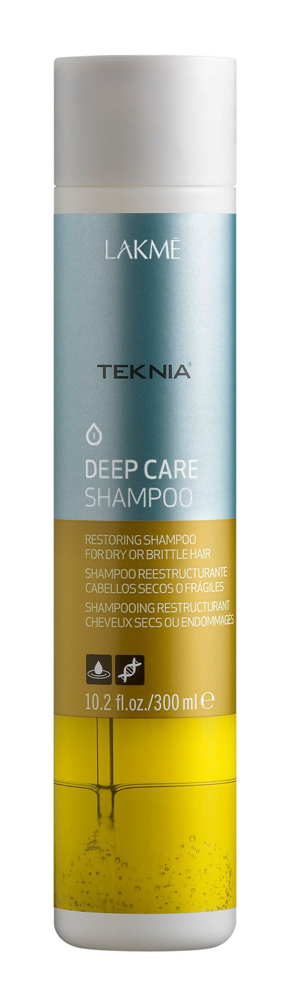 Lakme Шампунь восстанавливающий для сухих или поврежденных волос Shampoo, 100 млMP59.4D Lakme Шампунь восстанавливающий для сухих или поврежденных волос Shampoo, 100 млMP59.4DМягкая формула, содержащая абиссинское масло, восстанавливает натуральные свойства волос, делает волосы ультрамягкими, восполняя уроветь увлажненности. Входящие в состав шампуня керамиды взаимодействуют с клетками волос и укрепляют их. Шампунь восстанавливающий для сухих или поврежденных волос Lakme Teknia Deep Care Shampoo содержит WAA™ – комплекс растительных аминокислот, ухаживающий за волосами и оказывающий глубокое воздействие изнутри.