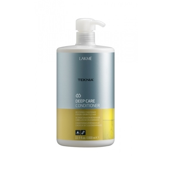 Lakme Кондиционер восстанавливающий для сухих или поврежденных волос Conditioner, 1000 млAC-1121RD Lakme Кондиционер восстанавливающий для сухих или поврежденных волос Conditioner, 1000 млAC-1121RDКондиционер восстанавливающий для сухих или поврежденных волос Lakme Teknia Deep Care Conditioner cодержит WAA™ – комплекс растительных аминокислот, ухаживающий за волосами и оказывающий глубокое воздействие изнутри. Катионный кондиционирующий комплекс распутывает и делает волосы мягкими и блестящими. Мягко действующая формула восстанавливает натуральные свойства волос.