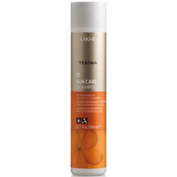 Lakme Шампунь восстанавливающий для волос после пребывания на солнце Shampoo, 100 млFS-00897 Lakme Шампунь восстанавливающий для волос после пребывания на солнце Shampoo, 100 млFS-00897Формула обогащена витамином Е, обладающим антиоксидантными свойствами, защищающим липиды и протеины волоса от вредного воздействия солнца. Масло монои таитянской восстанавливает сухие и поврежденные волосы, придает им блеск, мягкость и делает их послушными.Обладает интенсивным увлажняющим воздействием, которое предотвращает потерю влаги тканями волоса. Удаляет остатки хлора и морской воды.Результат заметен немедленно и сохраняется длительное время.Содержит WAA™ – комплекс растительных аминокислот, ухаживающий за волосами и оказывающий глубокое воздействие изнутри.