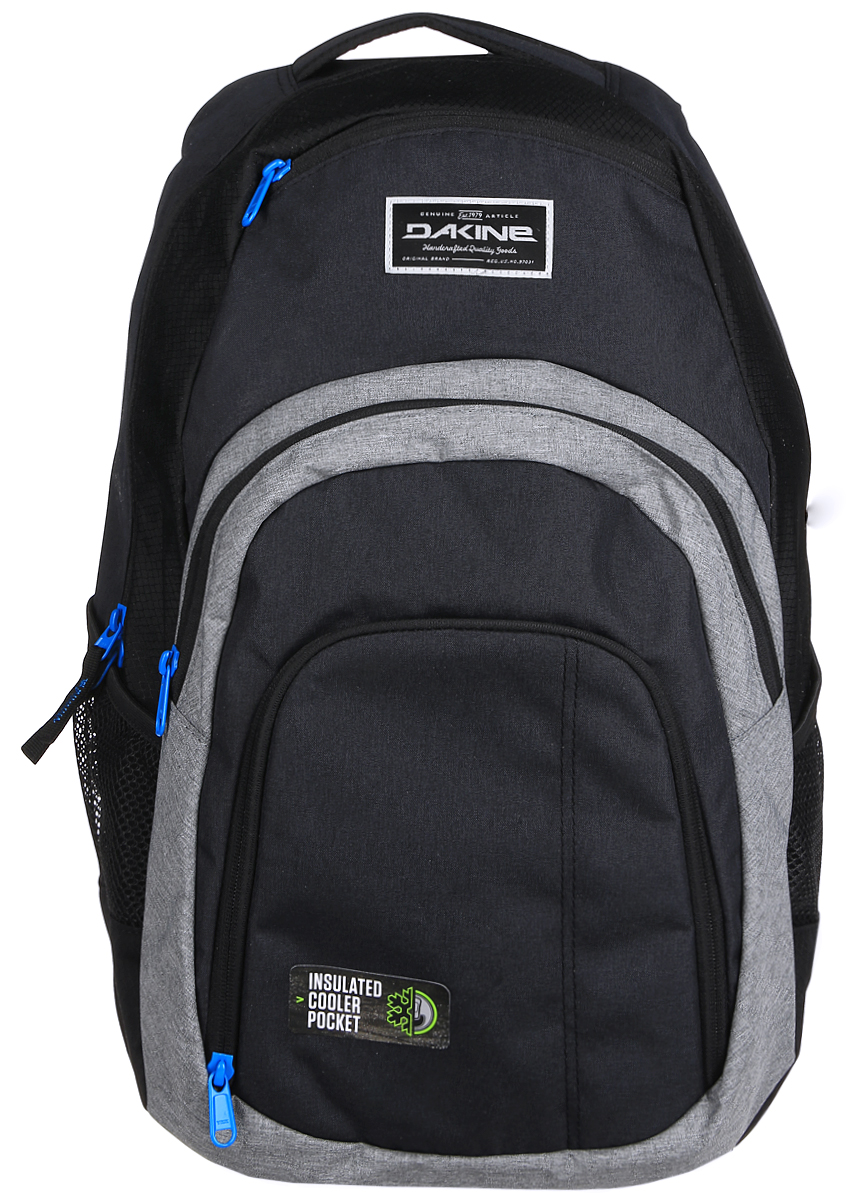 Рюкзак Dakine DK CAMPUS 33L TABOR. 0813005700116677 08130057 Рюкзак Dakine DK CAMPUS 33L TABOR. 0813005700116677 08130057Городской рюкзак с отделением для ноутбука ( до 15). Карман-органайзер, карман-термос, карман-сетка снаружи. Карман для очков из мягкого флиса.