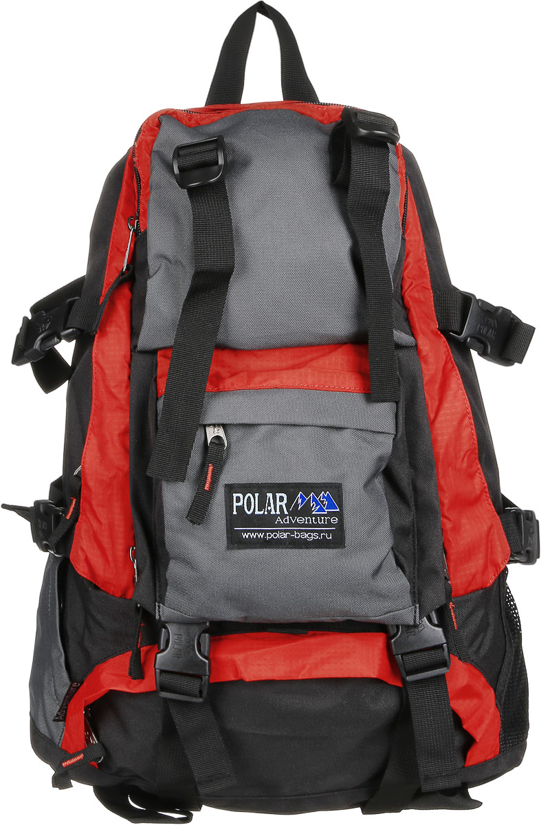 Рюкзак городской Polar, 16 л, цвет: оранжевый. П956-02П956-02 Рюкзак городской Polar, 16 л, цвет: оранжевый. П956-02П956-02Удобный вместительный рюкзак для всего самого необходимого на отдыхе. Жесткая спинка и удобные лямки повторяющие форму плеча с дополнительной грудной и поясничной стяжками позволяет уменьшить нагрузку на спину и сделает ваш отдых максимально комфортным. Большое отделение с дополнительным карманом на молнии (кошелек, документы) внутри. С внешней стороны расположены стяжки для регулирования объема. Два боковых кармана (правый на молнии, левый из сетки), карман для обуви, три небольших кармана для мелких вещей, один из которых с клапаном и двумя вертикальными молниями застежками и дополнительными отделениями. Рюкзак выполнен из прочного полиэстера с водоотталкивающей пропиткой.