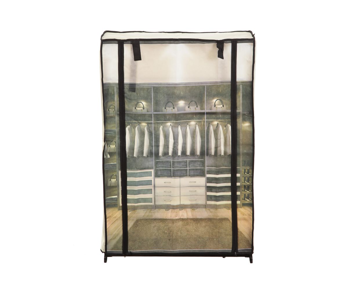 Гардероб для хранения обуви HomeMaster, цвет: черный, серый, 62 x 23 x 96 см25051 7_желтый Гардероб для хранения обуви HomeMaster, цвет: черный, серый, 62 x 23 x 96 см25051 7_желтыйСкладной гардероб для обуви HomeMaster - это гениальное и практичное изобретение. Он поможет при переезде или в те моменты, когда к вам приезжают гости, или просто скопилось много обуви, например при смене сезонов. Гардероб имеет несколько секций с полками, легко складывается и очень компактно хранится. Замки-молнии на корпусе обеспечат независимый доступ к любой из секций. Его современный и стильный дизайн оформленный фото коллажем впишется в любой интерьер.Внимание! При сборке используйте инструкцию. Все компоненты должны быть максимально сильно зафиксированы. Тканевое покрытие сшито точно по размерам шкафа.
