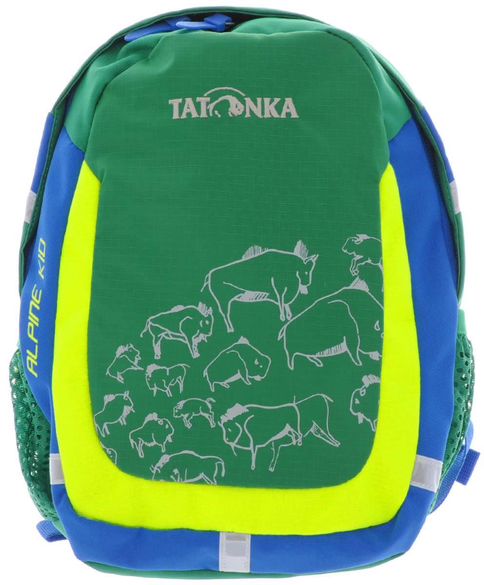 Рюкзак детский Tatonka Alpine Kid, цвет: зеленый, 6 лBP-303 BK Рюкзак детский Tatonka Alpine Kid, цвет: зеленый, 6 лBP-303 BKГородской рюкзак для детей от 3 до 5 лет. С объемом основного отделения 6 л. и накладным карманом со светоотражающими вставками - Alpine Kid подходит малышу не только для того, чтобы дойти до детского сада, но и для более длинных маршрутов.