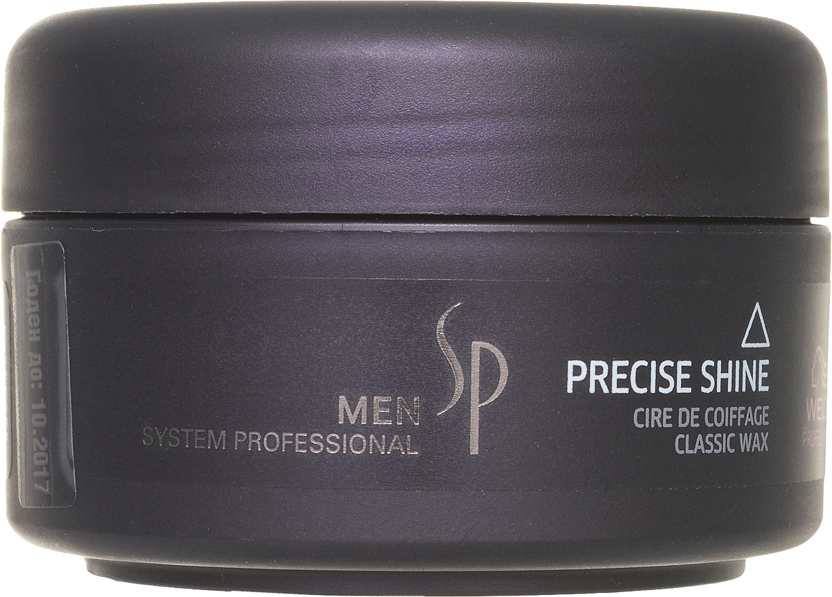 Wella SP Воск для укладки и блеска Men Precise Waх, 75 млSatin Hair 7 BR730MN Wella SP Воск для укладки и блеска Men Precise Waх, 75 млSatin Hair 7 BR730MNВоск для укладки и блеска Precise Wax прост в использовании, а его действие продлится на весь день. Воск наносится на сухие волосы, очень экономичен, поскольку имеет густую консистенцию, обеспечивает качественный уход за волосами и устойчивый стайлинг для мужчин. Придает волосам гибкость, блеск, пластичность, прекрасно моделирует волосы, помогая создавать любой стиль укладки. Петролатум – масленый компонент, который улучшает текстуру, облегчает расчесываемость волос, усиливает их упругость и придает им блеск. PEG-12 – жидкий восковый компонент, который придает гибкость волосам.