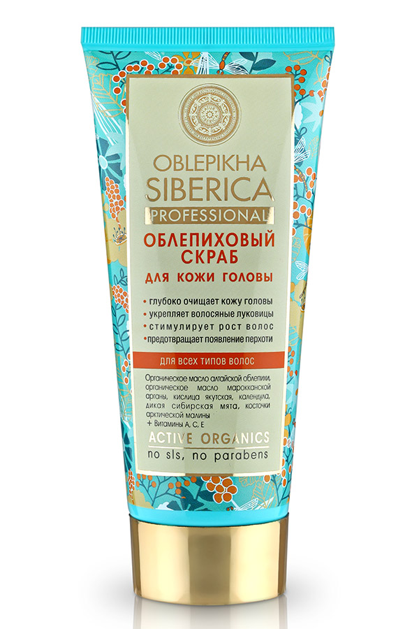 Natura Siberica облепиховый Скраб для кожи головы 200 млMP59.4D Natura Siberica облепиховый Скраб для кожи головы 200 млMP59.4DУникальное средство по уходу за кожей головы. Интенсивный скраб тройного действия глубоко очищает кожу головы, препятствует выпадению волос, увеличивая приток крови к волосяным луковицам. Регулирует работу сальных желез, устраняет перхоть. Средство подходит для всех типов волос. Входящие в состав витамины и аминокислоты питают и восстанавливают волосы, масло алтайской облепихи и марокканское масло способствуют образованию кератина, обеспечивающего им блеск и прочность. Календула, дикая сибирская мята и кислица якутская оздоравливает кожу головы и питают корни волос.