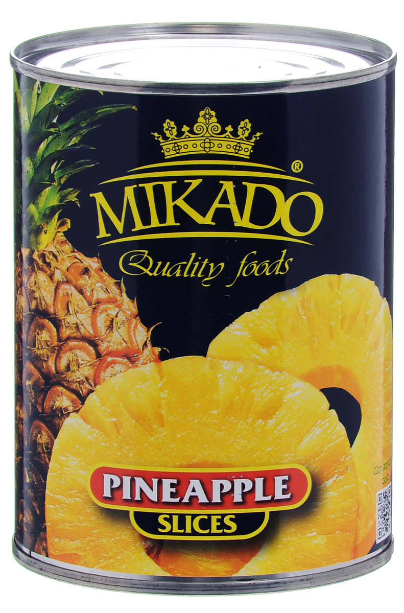 Mikado ананас кольцами в сиропе, 580 мл mikado almaz classic surf 420