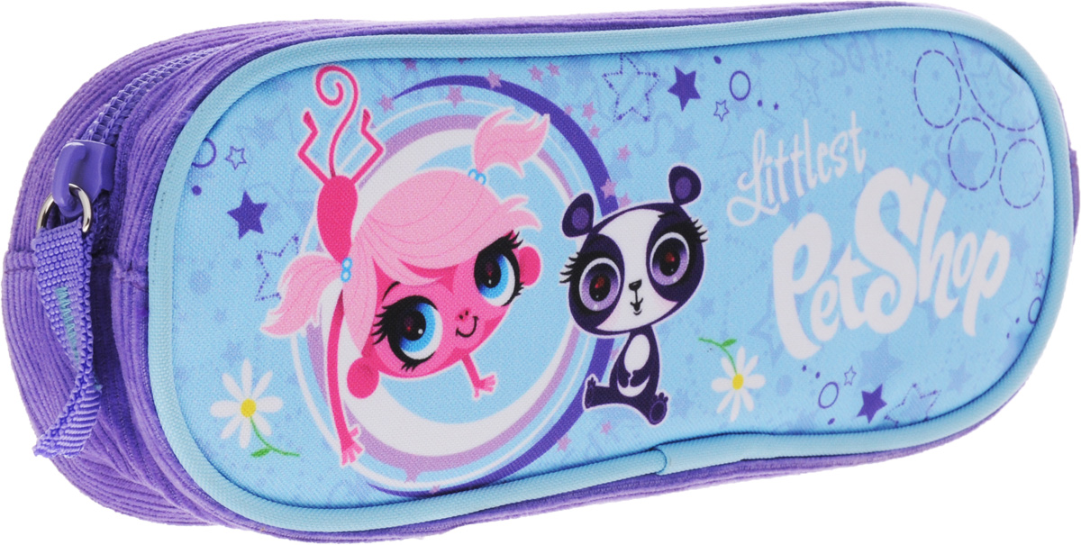 Пенал, размер 21 х 8 х 5 см,Littlest Pet Shop72523WD Пенал, размер 21 х 8 х 5 см,Littlest Pet Shop72523WDПенал объемной формы, на молнии. Корпус усилен по периметру плотной вставкой. Внутреннее отделение на подкланке и имеет небольшой карман. Материал пенала прочный, износостойкий. Цвет: голубой.Тип: Мягкий пенал.Пол: Для девочек .Возраст: Младшие классы .Форма: .Материал: Полиэстер, .Размер: 210х80х50 мм.