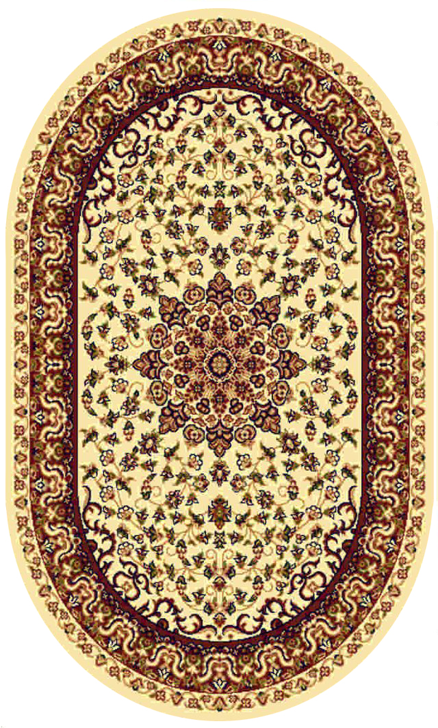 Ковер Kamalak tekstil, овальный, 80 x 150 см. УК-0210THN132N Ковер Kamalak tekstil, овальный, 80 x 150 см. УК-0210THN132NКовер Kamalak Tekstil изготовлен из прочного синтетического материала heat-set, улучшенного варианта полипропилена (эта нить получается в результате его дополнительной обработки). Полипропилен износостоек, нетоксичен, не впитывает влагу, не провоцирует аллергию. Структура волокна в полипропиленовых коврах гладкая, поэтому грязь не будет въедаться и скапливаться на ворсе. Практичный и износоустойчивый ворс не истирается и не накапливает статическое электричество. Ковер обладает хорошими показателями теплостойкости и шумоизоляции. Оригинальный рисунок позволит гармонично оформить интерьер комнаты, гостиной или прихожей. За счет невысокого ворса ковер легко чистить. При надлежащем уходе синтетический ковер прослужит долго, не утратив ни яркости узора, ни блеска ворса, ни упругости. Самый простой способ избавить изделие от грязи - пропылесосить его с обеих сторон (лицевой и изнаночной). Влажная уборка с применением шампуней и моющих средств не противопоказана. Хранить рекомендуется в свернутом рулоном виде.