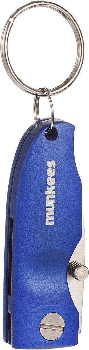 Нож складной Munkees2514 Нож складной Munkees2514Складной нож Munkees выполнен из высококачественной нержавеющей стали. За счет своих размеров, изделие всегда будет у вас под рукой. Его легко транспортировать. Благодаря стальному кольцу нож можно подвесить на ключи, пояс или рюкзак. Профессиональная заточка позволяет отрезать торчащую нитку, поточить карандаш, вскрыть посылку, открыть консервную банку или выполнить другие действия. Нож оснащен кольцом для подвешивания на ключи. Изделие оснащено пиньком для быстрого и удобного открытия, а так же функцией фиксации клинка.