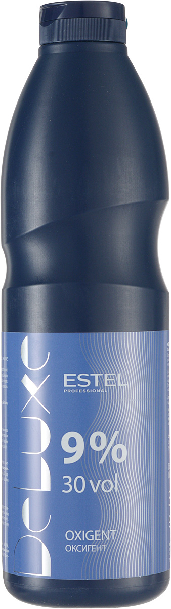 Estel Оксигент De Luxe 9%, 900 млMP59.4D Estel Оксигент De Luxe 9%, 900 млMP59.4DОксид Эстель Де Люкс 9 % – это универсальный активатор, прекрасно сочетающийся со всеми крем-красками и обесцвечивающими пудрами из серии окрашивание De Luxe от Estel. Продукт имеет приятную густую консистенцию, при соединении с красящими составами образует кремообразную смесь, которая легко распределяется по волосам, не течет и не сохнет в течение всего процесса окрашивания или осветления. Оксигент выпускается в шести концентрациях (1.5%,3%,6%,9% и 12%), что позволяет с легкостью подобрать необходимую интенсивность воздействия как для тонких ослабленных, так и для жестких трудно поддающихся воздействию волос. Формула оксида Estel De Luxe направлена на максимально щадящее воздействие на структуру волос, обогащена увлажняющими и кондиционирующими агентами, которым минимизирую вред наносимый локонам в ходе химического воздействия.Применение: оксид соединить с красящей или осветляющей основой. Нанести на волосы. Время выдержки определяется исходя из состояния волос, проводимой процедуры и желаемого результата. При работе с красками оксид необходимой концентрации смешивается с крем-краской в пропорции 1/1, при работе с осветляющей пудрой – 1/2.Объем: 900 мл