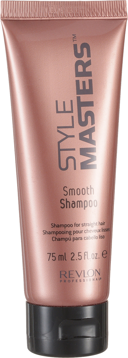 Revlon Professional Style Шампунь для гладкости волос Masters Smooth Shampoo 75 мл72523WD Revlon Professional Style Шампунь для гладкости волос Masters Smooth Shampoo 75 мл72523WDRevlon Professional Style Masters Smooth Shampoo Шампунь для гладкости волос создан и разработан для активного и тщательного ухода за прямыми волосами. Данный продукт от компании Revlon Professional отлично способствует увлажнению волос, придавая им отличный объём и естественный натуральный блеск. Специальные активные компоненты, входящие в состав шампуня Ревлон Style Masters Smooth тщательно и надёжно защищают волосы от агрессивного воздействия окружающей среды и солнца, обеспечивают правильное питание волос и кожи головы, быстро устраняют такую проблему, как спутывание волос. Шампунь для гладкости волос Revlon Professional наделяет волосы здоровьем и дарит им гладкость, прекрасное сияние и жизненную энергию.Шампунь для гладкости волос Revlon Профессионал Style Masters быстро и легко справится с самыми непослушными и проблемными волосами.