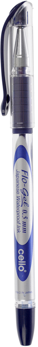 Cello Гелевая ручка Flo Gel синяя