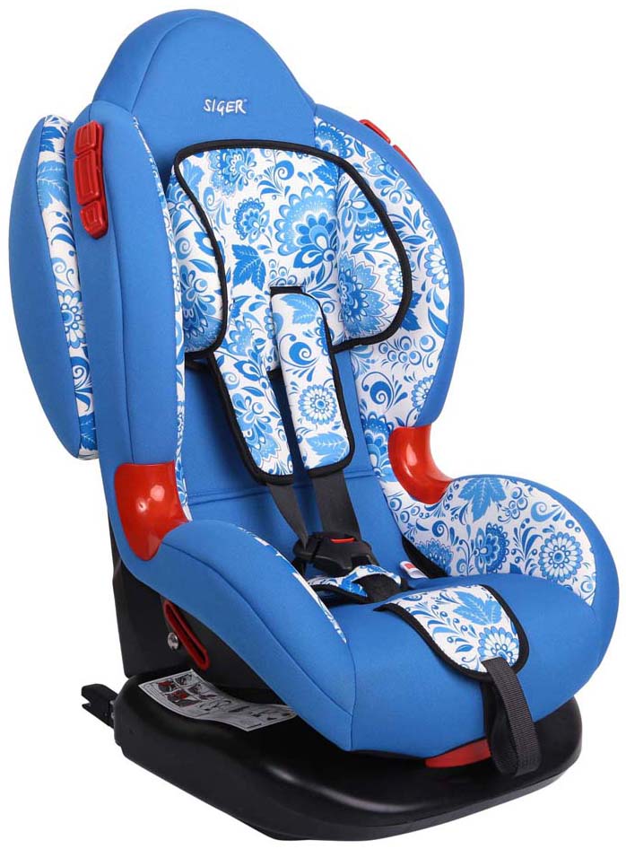 Siger Art Автокресло Кокон IsoFix ГжельABS-14,4 Sli BMC Siger Art Автокресло Кокон IsoFix ГжельABS-14,4 Sli BMCДетское автокресло Siger «Кокон Isofix» для детей 1 года до 7 лет, весом от 9 кг до 25 кг. Возрастная группа 1/2.Мягкий подголовник, специальная ортопедическая спинка и накладки внутренних ремней повышают уровень комфорта во время поездки. Специальные пластиковые накладки и направляющие штатного ремня гарантируют правильное прохождение ремня безопасности.Автокресло Siger «Кокон Isofix» имеет ярко-выраженную боковую и тыльную защиту головы. Чехол изготовлен из качественного износостойкого и гипоаллергенного материала. 6 положений регулировки наклона автокресла позволяют ребенку удобно спать в дороге. За счет европейской системы крепления Isofix достигается безошибочная установка кресла в два «щелчка». Автокресло крепится к силовому каркасу автомобиля, что обеспечивает повышенную безопасность. Детские удерживающие устройства Siger разработаны и сделаны в России с учетом анатомии детей. Двухпозиционная регулировка внутренних ремней позволяет адаптировать кресло Siger «Кокон Isofix» под зимнюю и летнюю одежду ребенка. Автокресло успешно прошло все необходимые краш-тесты и имеет сертификат соответствия техническому регламенту РФ и таможенному союзу.Автокресло Siger «Кокон Isofix» упаковано в защитную полиэтиленовую пленку.