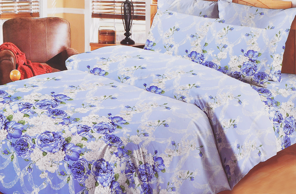 Комплект белья Liya Home Collection Скарлет, 1,5-спальный, наволочки 70x70CA-3505 Комплект белья Liya Home Collection Скарлет, 1,5-спальный, наволочки 70x70CA-3505Комплект белья Liya Home Collection Скарлет состоит из пододеяльника, простыни и двух наволочек. Изделия выполнены из хлопка (70%) и полиэстера (30%).Хлопок является классическим примером гигроскопичности, гигиеничности, натуральности и простоты. Сочетание его с полиэстером лишает ткань присущих хлопку недостатков. Изделия из хлопка с полиэстером не выгорают, не растягиваются, дольше используются. Постельное белье из хлопка с полиэстером имеет двукратную продолжительность эксплуатации, по сравнению с чистым хлопком, оно не мнется и сохнет очень быстро.