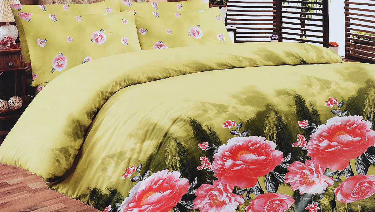 Комплект белья Liya Home Collection Экспозиция, 2-спальный с евро простыней, наволочки 70x70S03301004 Комплект белья Liya Home Collection Экспозиция, 2-спальный с евро простыней, наволочки 70x70S03301004Комплект белья Liya Home Collection Экспозиция состоит из пододеяльника, простыни и двух наволочек. Изделия выполнены из хлопка (70%) и полиэстера (30%).Хлопок является классическим примером гигроскопичности, гигиеничности, натуральности и простоты. Сочетание его с полиэстером лишает ткань присущих хлопку недостатков. Изделия из хлопка с полиэстером не выгорают, не растягиваются, дольше используются. Постельное белье из хлопка с полиэстером имеет двукратную продолжительность эксплуатации, по сравнению с чистым хлопком, оно не мнется и сохнет очень быстро.