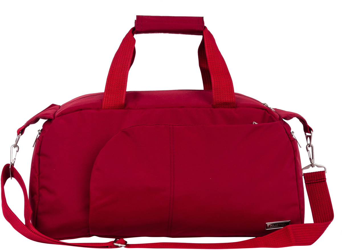 Сумка для фитнеса Polar, цвет: бордовый, 24 л, 48 х 20 х 25 см. П70721125040 Сумка для фитнеса Polar, цвет: бордовый, 24 л, 48 х 20 х 25 см. П70721125040Сумка для фитнеса фирмы Polar. Одно основное отделение, закрывается на молнию, внутри карман на молнии. Спереди и сзади сумки карманы на молнии. По бокам небольшие карманы на молнии. Съемный плечевой ремень. На дне пластиковые ножки. Высота ручек 20 см.