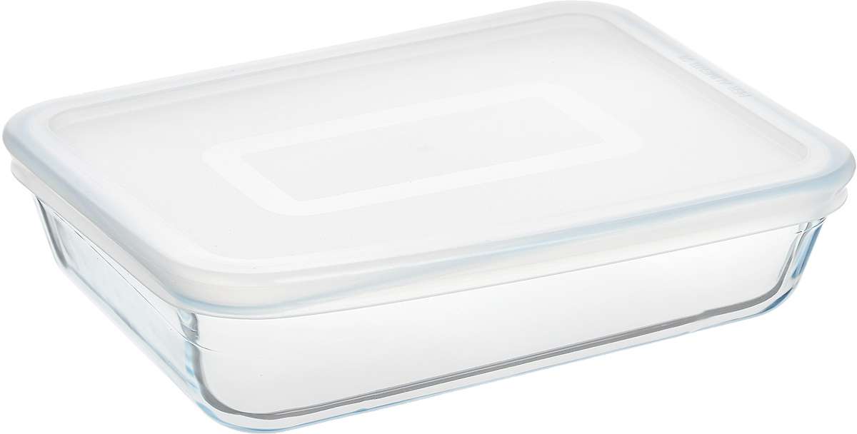 Форма для запекания Pyrex Cook & Store, с крышкой, прямоугольная, 19 х 14 см94672 Форма для запекания Pyrex Cook & Store, с крышкой, прямоугольная, 19 х 14 см94672Форма для запекания Pyrex Cook & Store изготовлена из закаленного боросиликатного стекла, что отвечает строгим европейским нормам безопасности EN 1183. Такое стекло обладает повышенной ударопрочностью, жаростойкостью (от -40°С до +300°С) и выдерживает резкий перепад температур в 220°С. Форма также устойчива к образованию пятен и царапин, не впитывает посторонние запахи. Изделие экологично, поэтому безопасно для использования. Форма прямоугольная, удобна для запекания мяса, курицы, овощей, приготовления жаркое. Снабжена пластиковой, плотно закрывающейся крышкой. Подходит для духовки, микроволновой печи, можно мыть в посудомоечной машине, ставить в холодильник и морозильную камеру. Крышка не предназначена для использования в духовке.