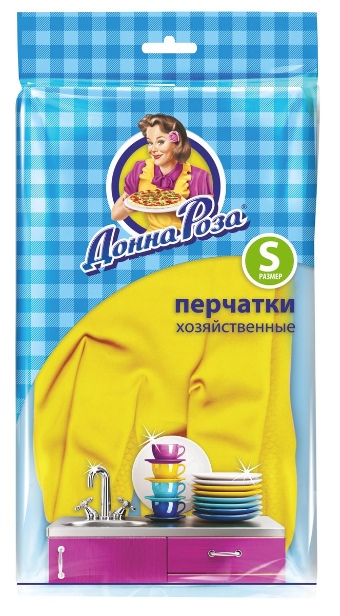 Перчатки хозяйственные Донна Роза. Размер SХ1627 (S) Перчатки хозяйственные Донна Роза. Размер SХ1627 (S)Легкие перчатки из латекса с хлопковым напылением. Теперь многие работы по дому, которые требовали повышенной чувствительности рук, могут быть выполнены в этих перчатках. При этом руки надежно защищены от влаги и грязи.