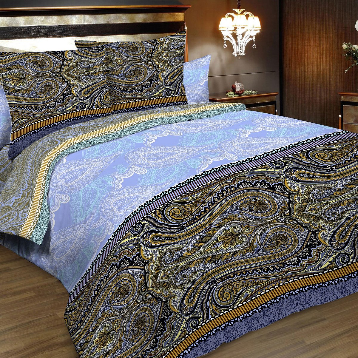 Комплект белья Letto, евро, наволочки 70х70, цвет: голубой, коричневый. B162-6391602 Комплект белья Letto, евро, наволочки 70х70, цвет: голубой, коричневый. B162-6391602Серия Letto «Традиция» выполнена из классической российской бязи, привычной для большинства российских покупательниц. Ткань плотная (125гр/м), используются современные устойчивые красители. Традиционная российская бязь выгодно отличается от импортных аналогов по цене, при том, что сама ткань и толще, меньше сминается и служит намного дольше. Рекомендуется перед первым использованием постирать, но не пересушивать. Применение кондиционера при стирке сделает такое постельное белье мягче и комфортней. Пододеяльник на молнии. Обращаем внимание, что расцветка наволочек может отличаться от представленной на фото.