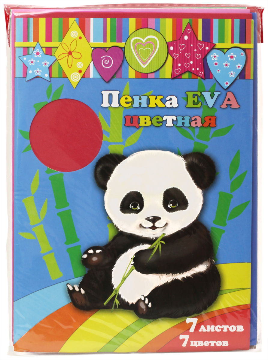 Феникс+ Пенка цветная формат А4 7 листовNLED-454-9W-BK Феникс+ Пенка цветная формат А4 7 листовNLED-454-9W-BKОригинальный материал ЭВА-пены - пластичный, позволяет добиваться непревзойденных результатов в аппликациях и сложных творческих задачах по моделированию. Пенка EVA цветная имеет в наборе 7 листов, 7 цветов.Размер: 210 х 297 мм.