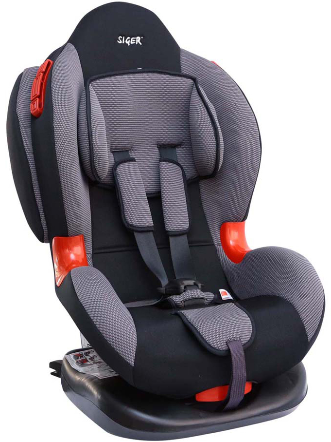 Siger Автокресло Кокон IsoFix цвет серый от 9 до 25 кгCA-3505 Siger Автокресло Кокон IsoFix цвет серый от 9 до 25 кгCA-3505Автокресло SigeКокон IsoFix относится к возрастной группе 1/2, для детей от 1 года до 7 лет, весом от 9 кг до 25 кг.Мягкий подголовник, специальная ортопедическая спинка и накладки внутренних ремней повышают уровень комфорта во время поездки. Специальные пластиковые накладки и направляющие штатного ремня гарантируют правильное прохождение ремня безопасности.Автокресло Siger Кокон Isofix имеет ярко-выраженную боковую и тыльную защиту головы. Чехол изготовлен из качественного износостойкого и гипоаллергенного материала. Шесть положений регулировки наклона автокресла позволяют ребенку удобно спать в дороге.За счет европейской системы крепления Isofix достигается безошибочная установка кресла в два щелчка. Автокресло крепится к силовому каркасу автомобиля, что обеспечивает повышенную безопасность.Детские удерживающие устройства Siger разработаны и выполнены в России с учетом анатомии российских детей. Двухпозиционная регулировка внутренних ремней позволяет адаптировать кресло Siger Кокон Isofix под зимнюю и летнюю одежду ребенка. Автокресло успешно прошло все необходимые тесты и имеет сертификат соответствия техническому регламенту РФ и таможенному союзу.