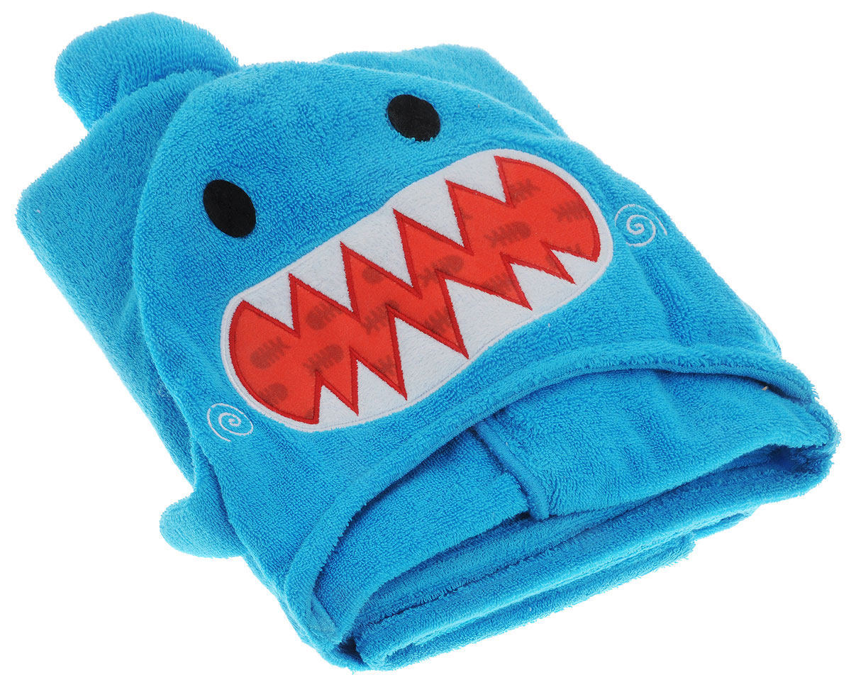 Zoocchini Полотенце с капюшоном Акула Шерман 127 х 56 см1300115873_очки Zoocchini Полотенце с капюшоном Акула Шерман 127 х 56 см1300115873_очкиПолотенце с капюшоном Zoocchini Акула Шерман не только позволит ребенку чувствовать себя сухо и тепло после купания, но и благодаря уникальным дизайнерским решениям даст повод для костюмированной игры.Изготовленное из 100% хлопка, полотенце подарит вашему ребенку мягкое плюшевое удовольствие.Подходит для детей от двух лет.Уход: ручная или машинная стирка при температуре не выше 30 °C, нельзя отбеливать, сушить при низкой температуре.