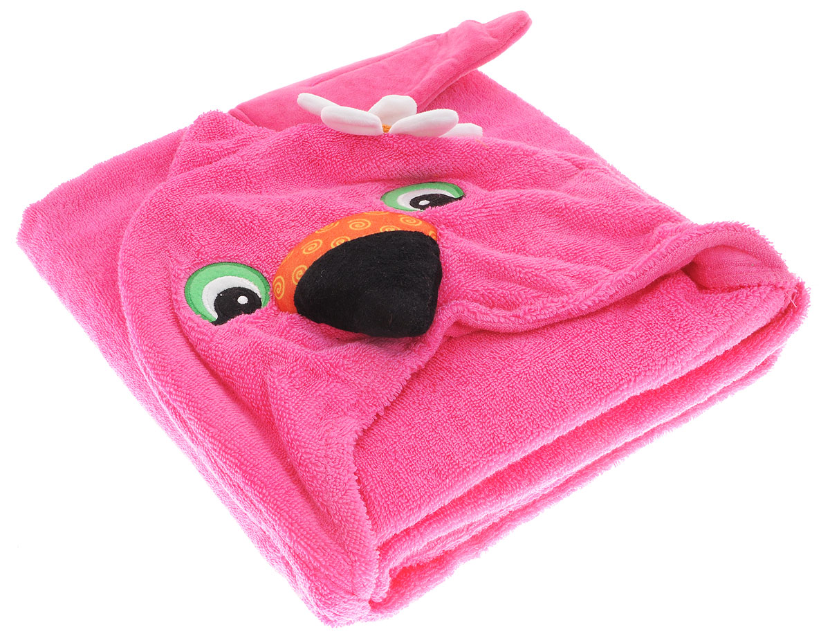 Zoocchini Полотенце с капюшоном Фламинго Фрэнни 127 х 56 см00504 Zoocchini Полотенце с капюшоном Фламинго Фрэнни 127 х 56 см00504Полотенце с капюшоном Zoocchini Фламинго Фрэнни не только позволит ребенку чувствовать себя сухо и тепло после купания, но и благодаря уникальным дизайнерским решениям даст повод для костюмированной игры.Изготовленное из 100% хлопка, полотенце подарит вашему ребенку мягкое плюшевое удовольствие.Подходит для детей от двух лет.Уход: ручная или машинная стирка при температуре не выше 30 °C, не отбеливать, нельзя использовать хлоросодержащие моющие средства и стиральные порошки с отбеливателями, сушить при низкой температуре.