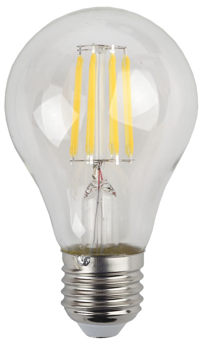 Лампа светодиодная ЭРА F-LED, цоколь E27, 170-265V, 9W, 4000КC0044702 Лампа светодиодная ЭРА F-LED, цоколь E27, 170-265V, 9W, 4000КC0044702Светодиодная лампа ЭРА F-LED является самым перспективным источником света. Основным преимуществом данного источника света является длительный срок службы и очень низкое энергопотребление, так, например, по сравнению с обычной лампой накаливания светодиодная лампа служит в среднем в 50 раз дольше и потребляет в 10-15 раз меньше электроэнергии. При этом светодиодная лампа практически не подвержена механическому воздействию из-за прочной конструкции и позволяет получить любой цвет светового потока, что, несомненно, расширяет возможности применения и позволяет создавать новые решения в области освещения.Максимально похожа на лампу накаливания, может использоваться в дизайнерских интерьерах. Угол рассеивания светового потока 360 градусов.