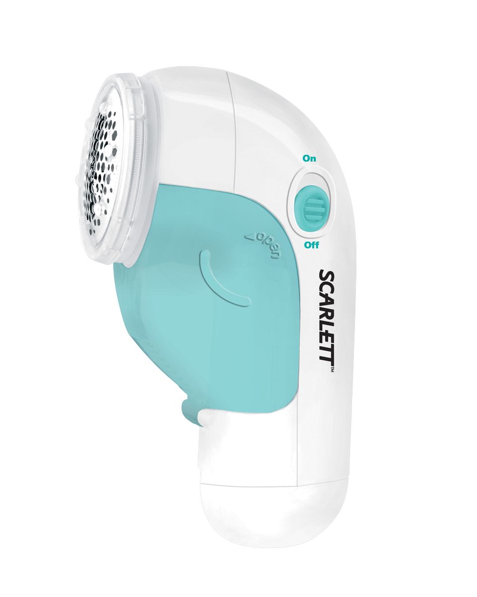 Scarlett SC-921 миниклинер54 002814 Scarlett SC-921 миниклинер54 002814Машинка для стрижки катышков Scarlett SC-921 маленький и верный помощник. Его можно взять с собой, благодаря компактности устройства. Работает от батареи типа D 1,5V (не входит в комплект).