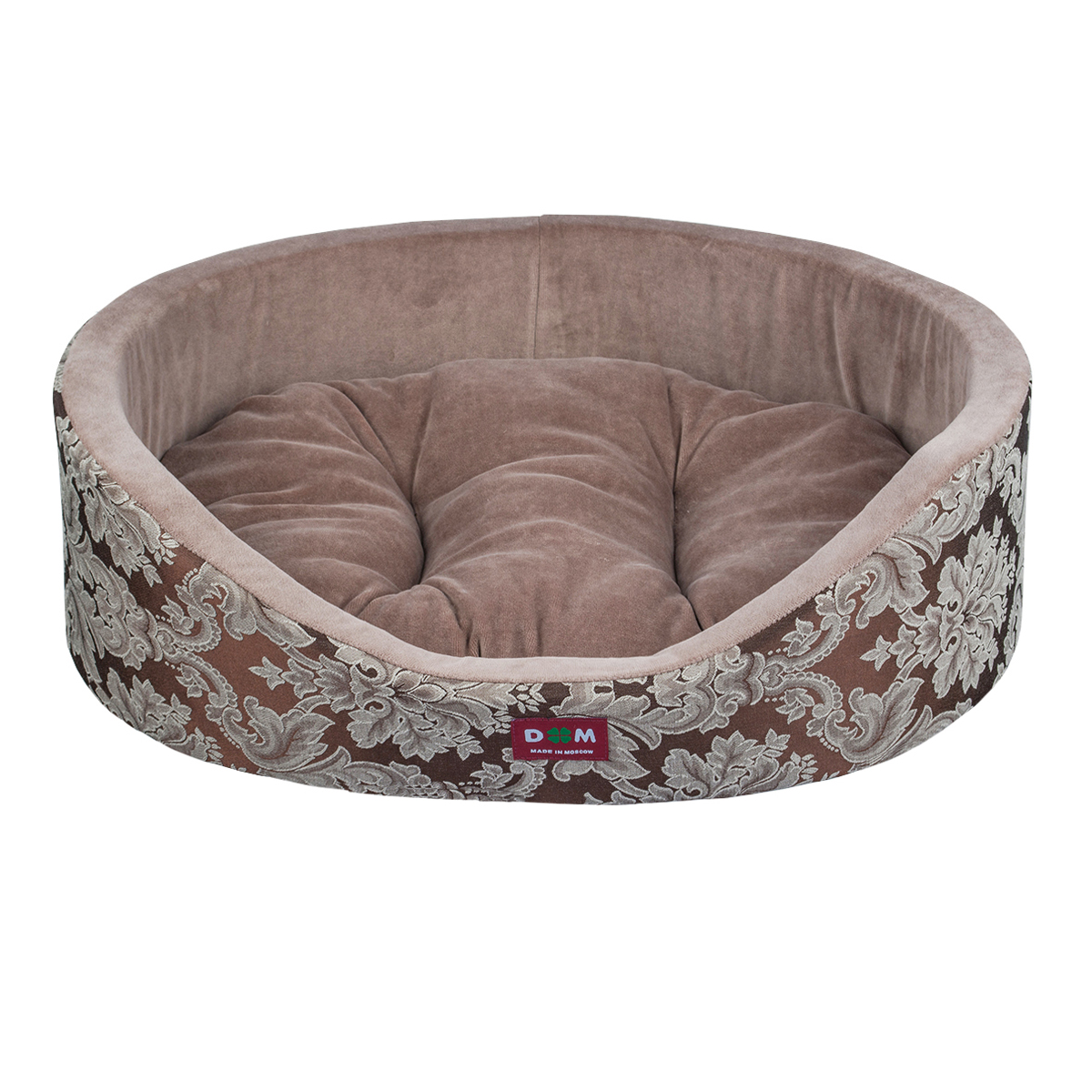 Лежак для животных Dogmoda Классика, 54 х 46 х 16 см. DM-160277-20120710 Лежак для животных Dogmoda Классика, 54 х 46 х 16 см. DM-160277-20120710Лежак для животных Dogmoda Классика прекрасно подойдет для отдыха вашего домашнего питомца. Предназначен для собак мелких, средних пород. Изделие выполнено из прочной ткани. Снабжено невысокими широкими бортиками и съемной мягкой подушкой. Комфортный и уютный лежак обязательно понравится вашему питомцу, животное сможет там отдохнуть и выспаться. Размер лежака: 54 х 46 х 16 см.Состав: жаккард, велюр.Наполнитель: поролон, холлофайбер.