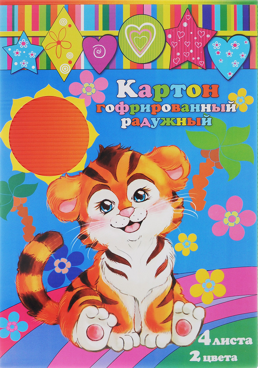 Феникс+ Гофрированный картон для хобби и рукоделия Радужный 4 листа47725-09\BCD-Heyda Феникс+ Гофрированный картон для хобби и рукоделия Радужный 4 листа47725-09\BCD-HeydaНабор цветного гофрированного картона для хобби и рукоделия Радужный позволит вашему ребенку создавать всевозможные аппликации и поделки. Набор состоит из четырех листов гофрированного картона, предназначенного для ярких аппликаций. Два листа в наборе фиолетово-красного цвета и два листа оранжево-зеленого цвета. Создание поделок из цветного гофрированного картона поможет ребенку в развитии творческих способностей, увлечет и подарит ему праздник и хорошее настроение.