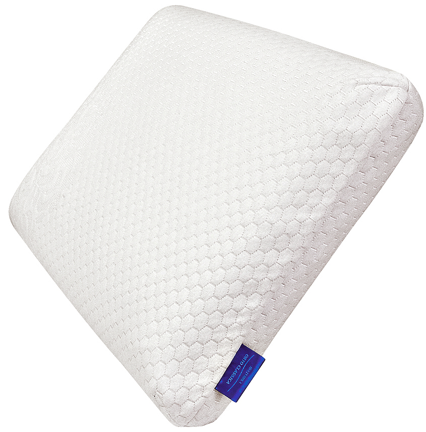 Подушка ортопедическая IQ Sleep Orto Classica, с эффектом памяти, 60 х 40 х 13 смBW-4751 Подушка ортопедическая IQ Sleep Orto Classica, с эффектом памяти, 60 х 40 х 13 смBW-4751Анатомическая комфортная подушка IQ Sleep Orto Classica изготовлена из специальной пены с эффектом памяти Optimemory для людей, которые хотят, чтобы их любимая подушка классической формы не сбивалась и правильно поддерживала голову и шею во время сна. Подушка IQ Sleep Orto Classica удобна в использовании. Независимо от того, какой стороной вы положите эту подушку, она индивидуально подстроится под изгибы вашего тела благодаря специальной пене с памятью формы Optimemory. А в отличие от обычных подушек IQ Sleep Orto Classica не потеряет форму и будет нежно поддерживать вашу голову в течение всей ночи. Подушка предназначена для:- Обеспечения естественного положенияи полноценного отдыха шеи и головы.- Профилактики спазма затылочных мышц и шеи.- Улучшения кровообращения головного мозга и стимулирования работы мозга.- Снятия зрительной нагрузки и профилактики близорукости.- Профилактики инсульта в вертебро-базилярной системе.- Профилактики общего стресса организма.Подходит для взрослых и детей от 10 лет:- Для тех, кто предпочитает спать на спине.- Для тех, кто предпочитает спать на боку, с размерами плеча S, M.Преимущества -Принимает форму тела.- Экологически чистая.- Предотвращает появление клещей. - Способствует крепкому сну.- Не вызывает аллергию.- Помогает улучшить состояние организма. - Подходит для стандартных наволочек 50 х 70 см.Как определить размер плеча по системе IQ Sleep. Попросите кого-либо сделать замер вашего плеча. Если вам мешает одежда (воротник, стойка водолазки), постарайтесь отодвинуть ее так, чтобы она не оказывала влияние на замер. Встаньте лицом к человеку, который делает замер вашего плеча. Измерьте размер плеча от основания шеи до костного выступа на плече. Определите размер вашего плеча.Размер подушки по размеру плеча:Дети 3-6 лет: 7-8,2 см. Дети 6-10 лет: 8,2-10 см. S: 10-12,5 см.M: 12,5-14,5 см. L: 14,5-16,5 см. XL: 16,5-18,5 см. XXL: 18,5 см и более.Соответствует европейскому стандарту безопасности CertiPur.