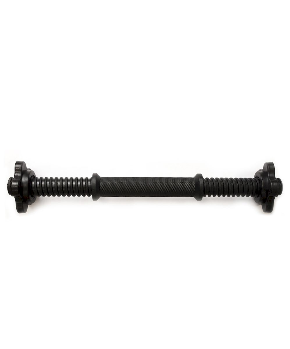 Гриф гантельный Starfit BB-106, пластиковый, с замками, диаметр 25 мм, длина 40 см starfit гриф гантельный star fit bb 105 35 см металлический с пластиковыми замками