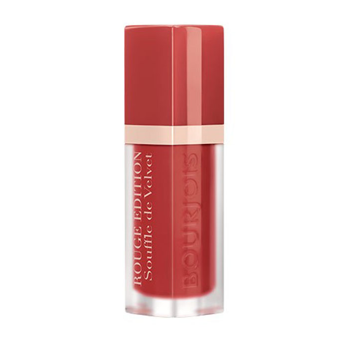 Bourjois Помада для губ Rouge Edition Souffle De Velvet, тон №08, 7,7 г29101292078 Bourjois Помада для губ Rouge Edition Souffle De Velvet, тон №08, 7,7 г29101292078Матовое покрытие и яркий цвет. Легкая, невесомая текстура, не ощутимая на губах. Простое нанесение, абсолютный комфорт и 24-часовая стойкость. Обладает ухаживающими свойствами бальзама; не ощущается на губах; обеспечивает невероятный комфорт.