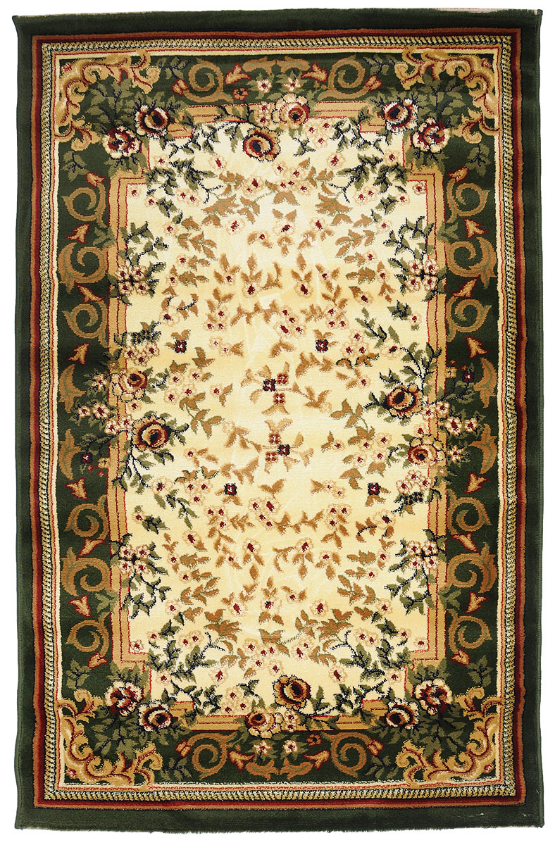 Ковер Kamalak Tekstil, прямоугольный, 100 x 150 см. УК-0125THN132N Ковер Kamalak Tekstil, прямоугольный, 100 x 150 см. УК-0125THN132NКовер Kamalak Tekstil изготовлен из прочного синтетического материала heat-set, улучшенного варианта полипропилена (эта нить получается в результате его дополнительной обработки). Полипропилен износостоек, нетоксичен, не впитывает влагу, не провоцирует аллергию. Структура волокна в полипропиленовых коврах гладкая, поэтому грязь не будет въедаться и скапливаться на ворсе. Практичный и износоустойчивый ворс не истирается и не накапливает статическое электричество. Ковер обладает хорошими показателями теплостойкости и шумоизоляции. Оригинальный рисунок позволит гармонично оформить интерьер комнаты, гостиной или прихожей. За счет невысокого ворса ковер легко чистить. При надлежащем уходе синтетический ковер прослужит долго, не утратив ни яркости узора, ни блеска ворса, ни упругости. Самый простой способ избавить изделие от грязи - пропылесосить его с обеих сторон (лицевой и изнаночной). Влажная уборка с применением шампуней и моющих средств не противопоказана. Хранить рекомендуется в свернутом рулоном виде.