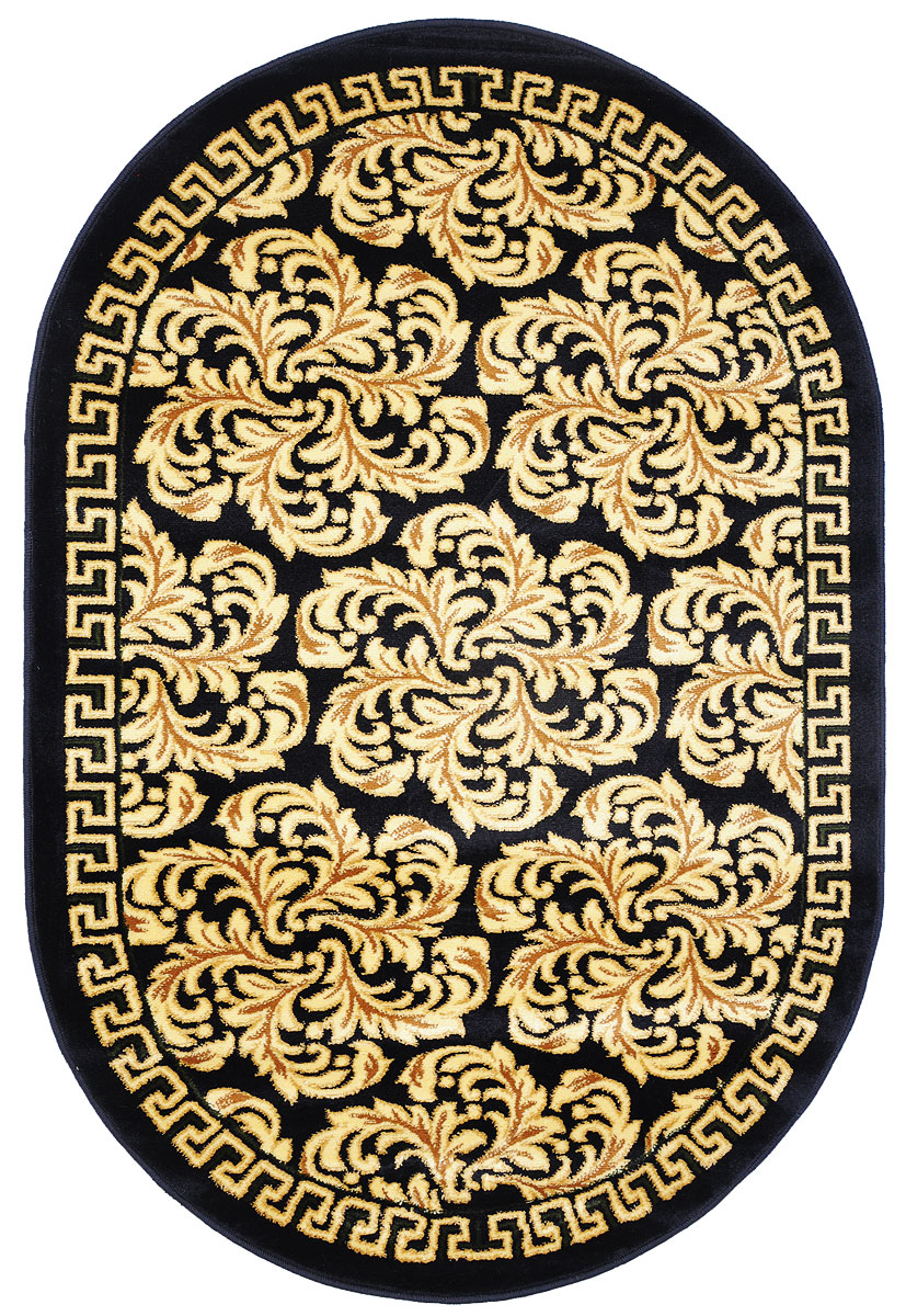 Ковер Kamalak Tekstil, овальный, 100 x 150 см. УК-02731092028 Ковер Kamalak Tekstil, овальный, 100 x 150 см. УК-02731092028Ковер Kamalak Tekstil изготовлен из прочного синтетического материала heat-set, улучшенного варианта полипропилена (эта нить получается в результате его дополнительной обработки). Полипропилен износостоек, нетоксичен, не впитывает влагу, не провоцирует аллергию. Структура волокна в полипропиленовых коврах гладкая, поэтому грязь не будет въедаться и скапливаться на ворсе. Практичный и износоустойчивый ворс не истирается и не накапливает статическое электричество. Ковер обладает хорошими показателями теплостойкости и шумоизоляции. Оригинальный рисунок позволит гармонично оформить интерьер комнаты, гостиной или прихожей. За счет невысокого ворса ковер легко чистить. При надлежащем уходе синтетический ковер прослужит долго, не утратив ни яркости узора, ни блеска ворса, ни упругости. Самый простой способ избавить изделие от грязи - пропылесосить его с обеих сторон (лицевой и изнаночной). Влажная уборка с применением шампуней и моющих средств не противопоказана. Хранить рекомендуется в свернутом рулоном виде.