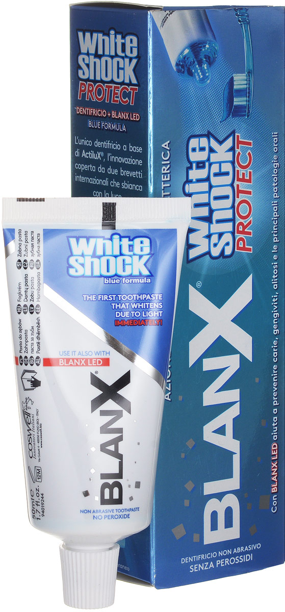Blanx зубная паста WS blue formula v 15, 50 мл + LEDSatin Hair 7 BR730MN Blanx зубная паста WS blue formula v 15, 50 мл + LEDSatin Hair 7 BR730MNЗубная паста на основе ActiluX- инновационной формулы, защищенной двумя международными патентами. Blue Formulа оказывает немедленное отбеливающий эффект. Не содержит пероксидов.