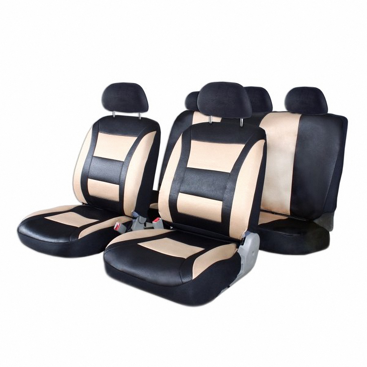 Чехлы автомобильные Skyway. S01301041CA-3505 Чехлы автомобильные Skyway. S01301041CA-3505Комплект классических универсальных автомобильных чехлов Skyway S01301041 изготовлен из полиэстера. Чехлы защитят обивку сидений от вытирания и выцветания. Благодаря структуре ткани, обеспечивается улучшенная вентиляция кресел, что позволяет сделать более комфортными долгое пребывание за рулем во время дальней поездки.