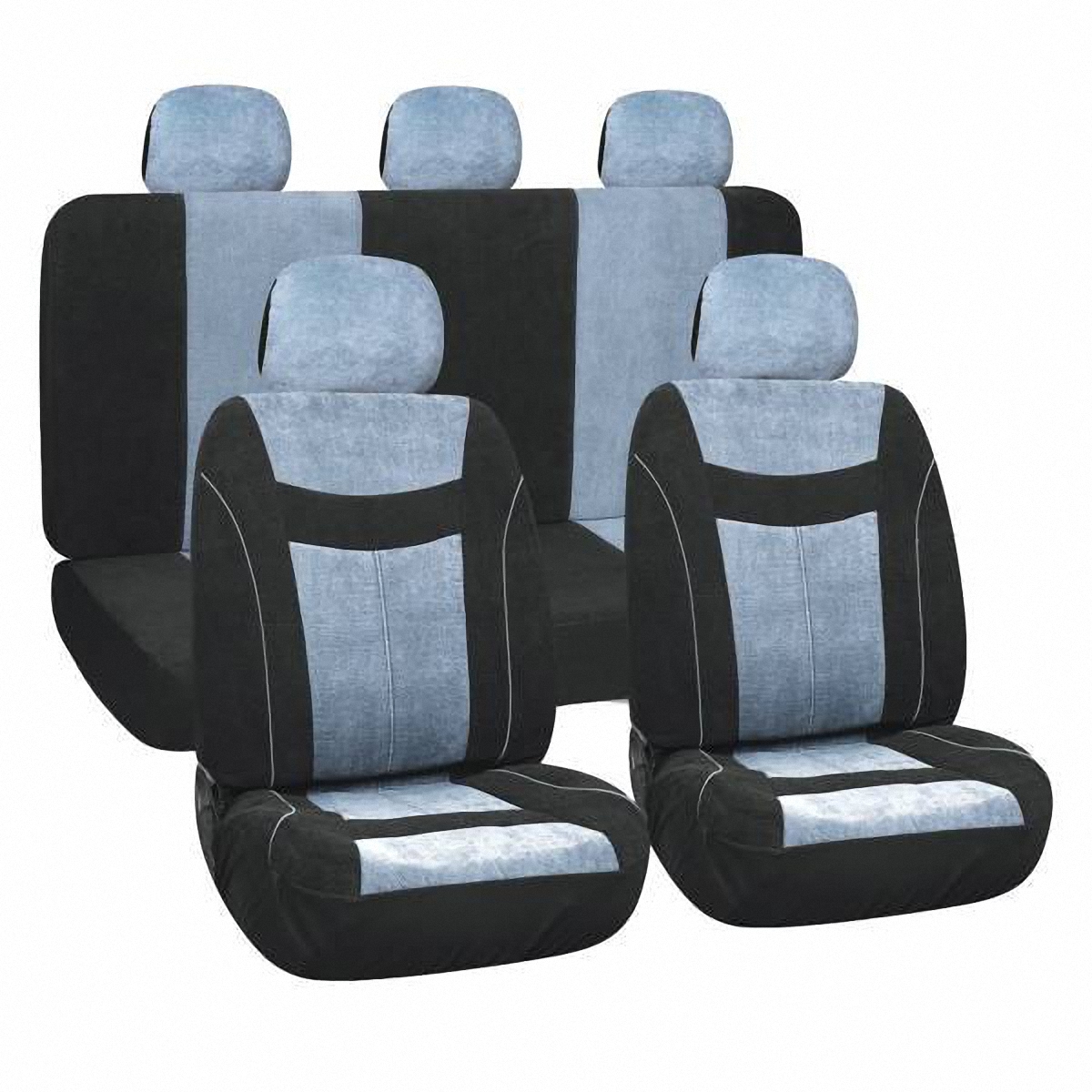 Чехлы автомобильные Skyway. S01301078SC-FD421005 Чехлы автомобильные Skyway. S01301078SC-FD421005Комплект классических универсальных автомобильных чехлов Skyway S01301078 изготовлен из вельвета. Чехлы защитят обивку сидений от вытирания и выцветания. Благодаря структуре ткани, обеспечивается улучшенная вентиляция кресел, что позволяет сделать более комфортными долгое пребывание за рулем во время дальней поездки.