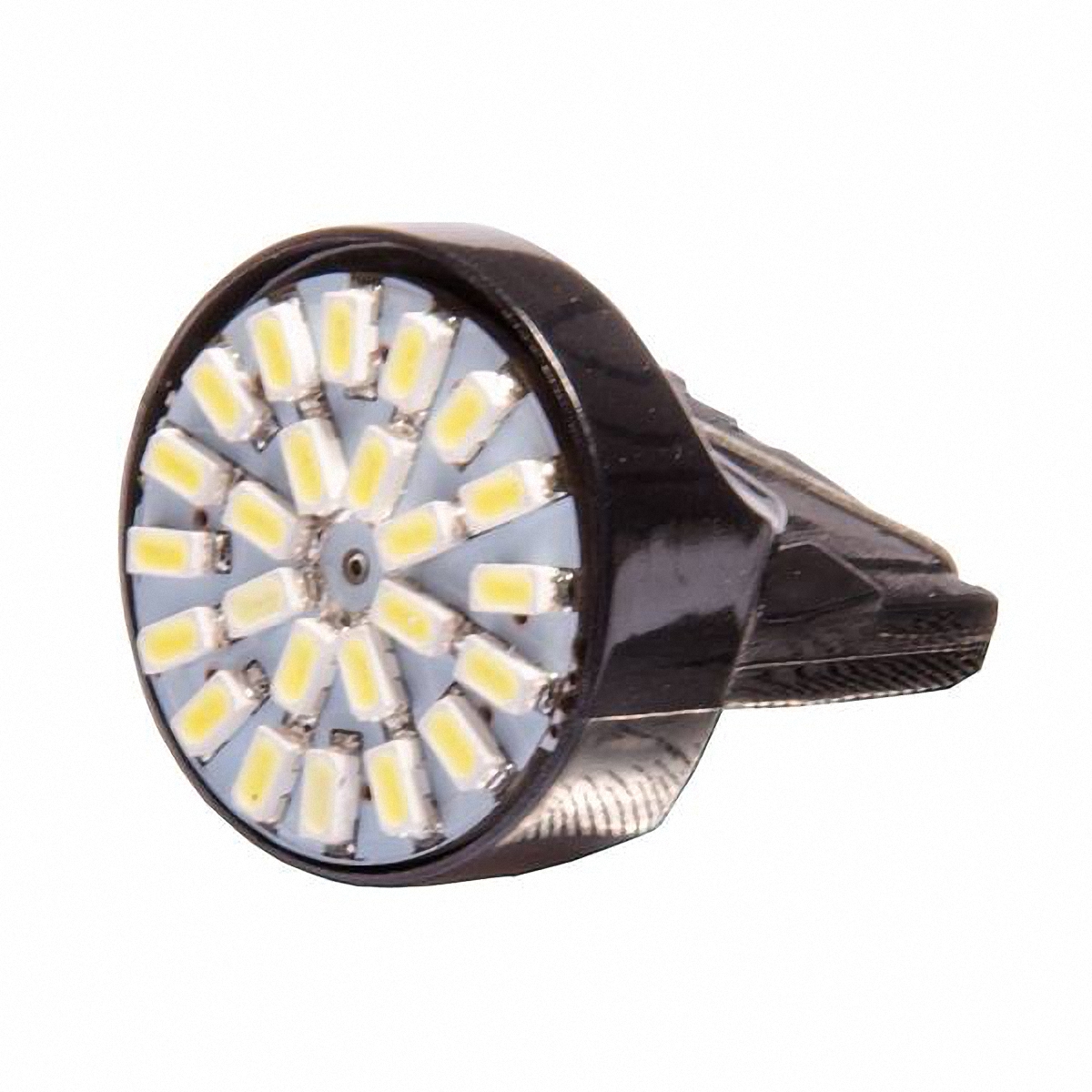 Skyway Автолампа диод T20(W21W). ST20-1156-24SMD-301410503 Skyway Автолампа диод T20(W21W). ST20-1156-24SMD-30141050324 SMD диодов 1-контактная Белая