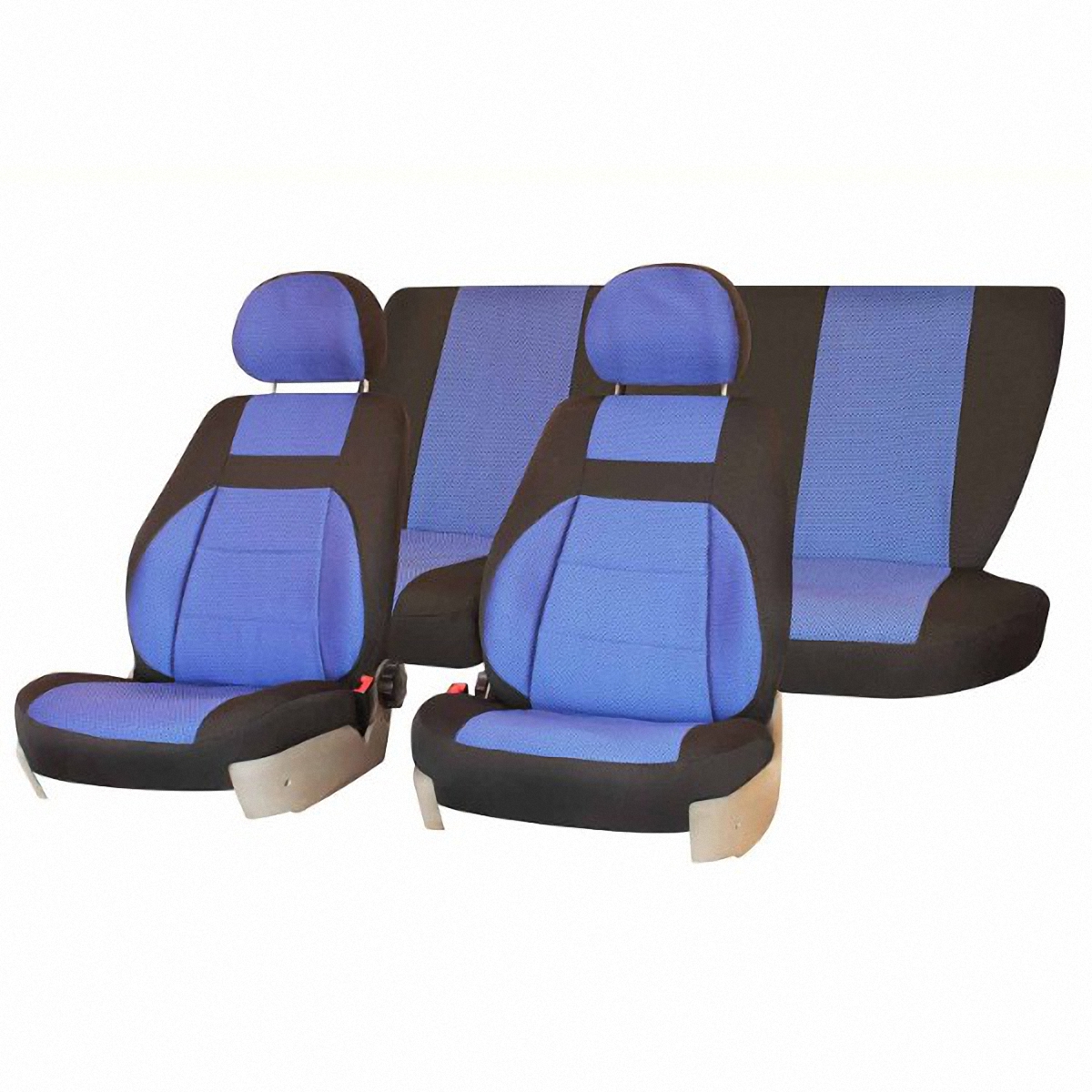 Чехлы автомобильные Skyway, для ВАЗ-2114/2115, цвет: синийSC-FD421005 Чехлы автомобильные Skyway, для ВАЗ-2114/2115, цвет: синийSC-FD421005Автомобильные чехлы Skyway изготовлены из качественного жаккарда. Чехлы идеально повторяют штатную форму сидений и выглядят как оригинальная обивка сидений. Разработаны индивидуально для каждой модели автомобиля. Авточехлы Skyway просты в уходе - загрязнения легко удаляются влажной тканью. Чехлы имеют раздельную схему надевания. В комплекте 6 предметов.