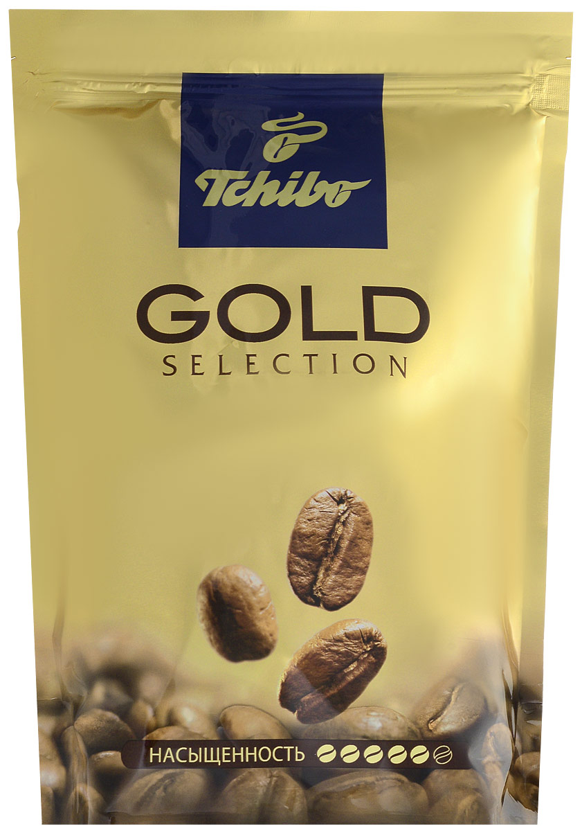 Tchibo Gold Selection кофе растворимый, 285 г0120710 Tchibo Gold Selection кофе растворимый, 285 г0120710Порадуйте себя благородным вкусом и насыщенным ароматом кофе Tchibo Gold Selection. Зерна Tchibo Gold Selection тщательно обжариваются небольшими партиями до благородного золотисто-коричневого оттенка. Эта особая золотистая обжарка позволяет раскрыть необычайно богатый вкус и насыщенный аромат кофейных зерен.